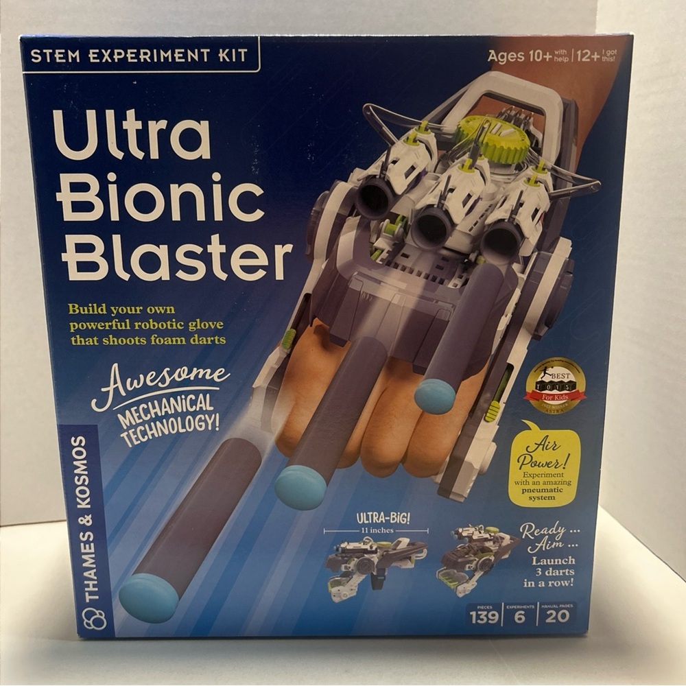 Ultra Bionic Blaster - Blue and Gray